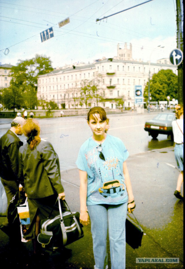 Ретро. Фотографии Москвы 1993 года