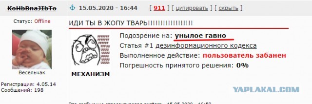 ⚡ Сайту Yaplakal.com сегодня 16 лет!