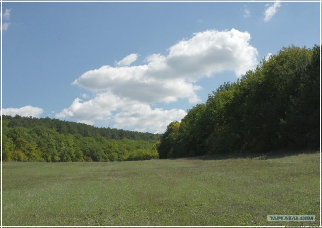 Крым. Новоульяновка. Водохранилище.
