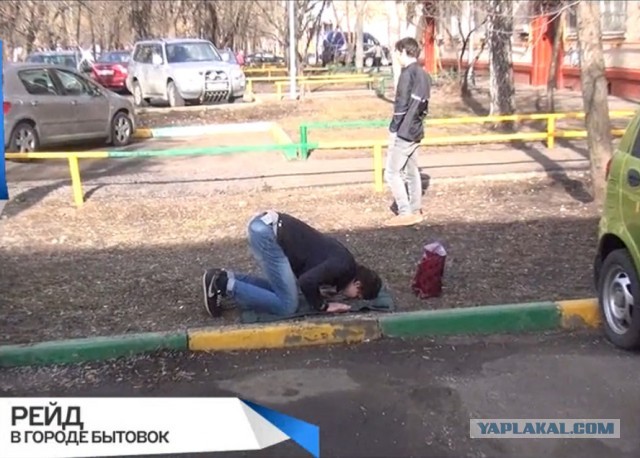 В Москве разогнали «город бытовок»