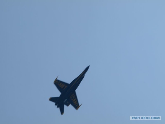 Шоу пилотажной группы Blue Angels