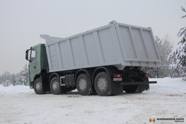 МАЗ-6516М9 - достойный конкурент КамАЗам и китайцам на стройке