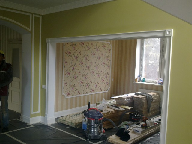 Стройка дома