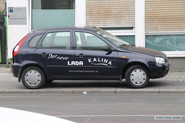 Водитель Lada Kalina