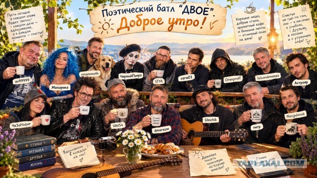 Двое, поэтический батл