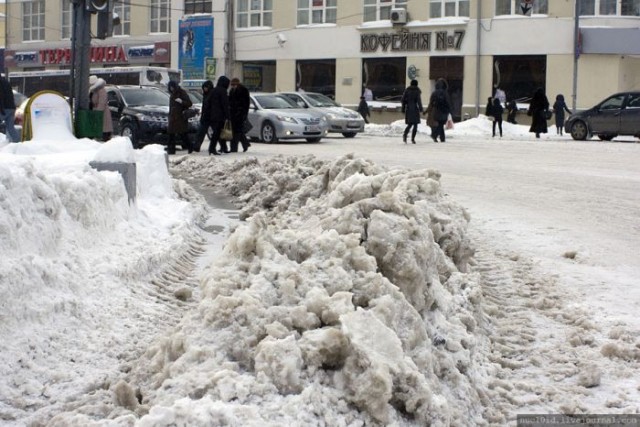 Зимний потоп в Екатеринбурге