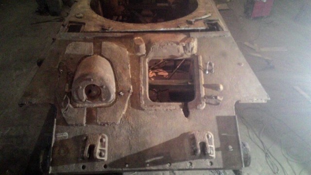 Нас извлекут из под обломков. Восстановление танка Т-34