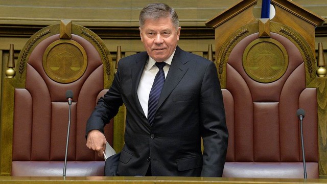 СМИ сообщают, что в Москве скончался председатель Верховного Суда Вячеслав Лебедев