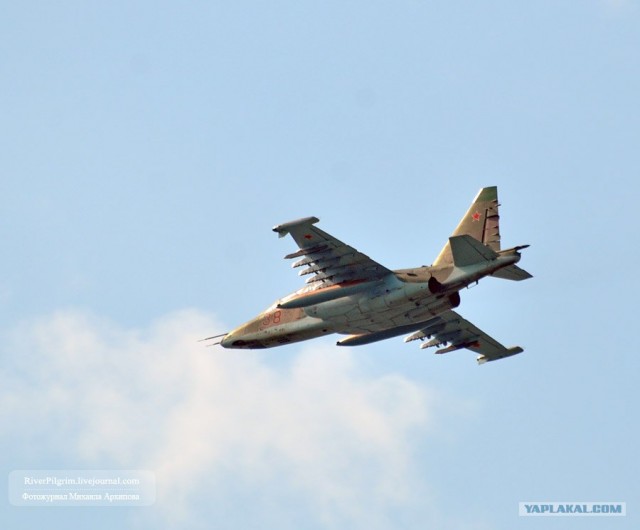 Тренировка Авиапарада 2009 на Москвой
