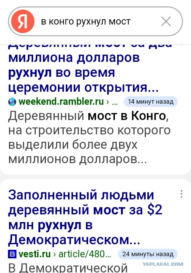 Конго построили деревянный пешеходный мост через реку за 2 миллиона долларов