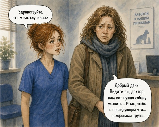 "Последний раз" - комикс про предательство и любовь.