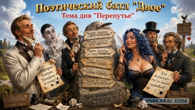 Двое, поэтический батл