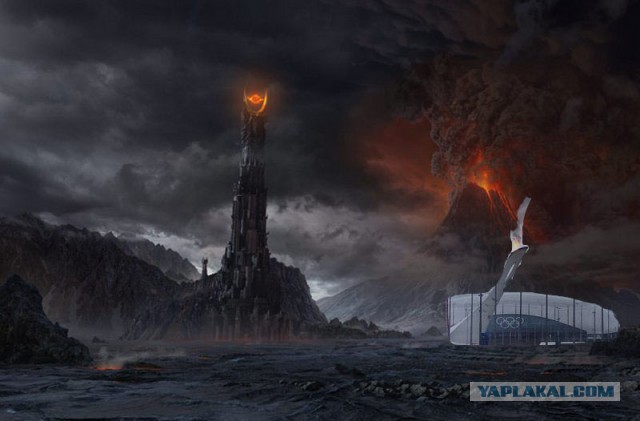 Главный олимпийский факел в Сочи