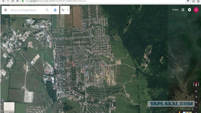 Города со спутника