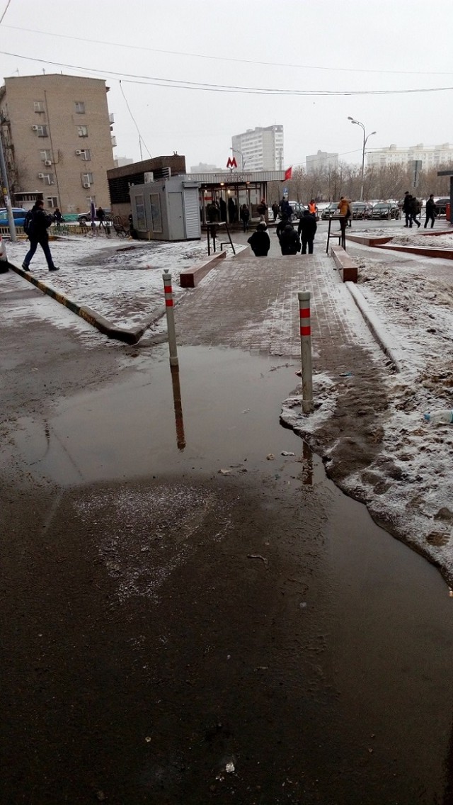 Ремонт изуродовал переходы в метро. Московский рукожоп