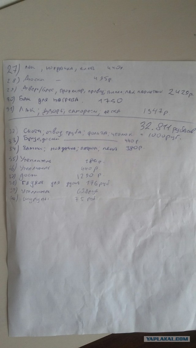 Как я баньку не достроил