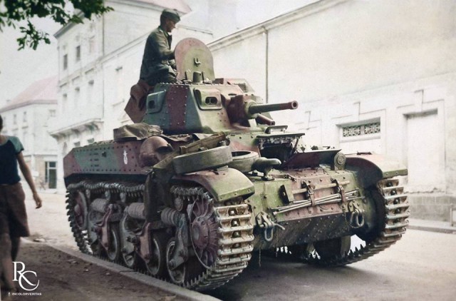 Архивные фотографии в цвете