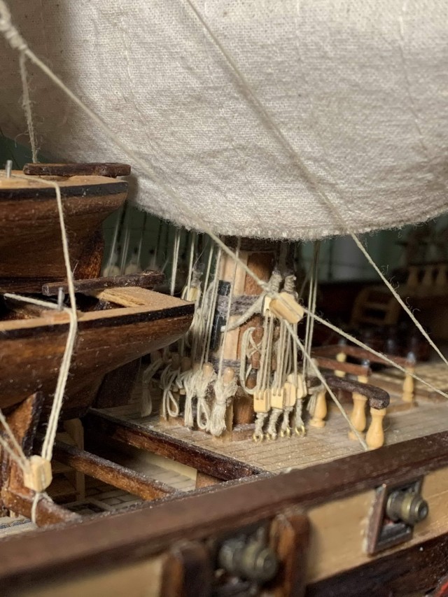 Постройка модели линкора Santisima Trinidad