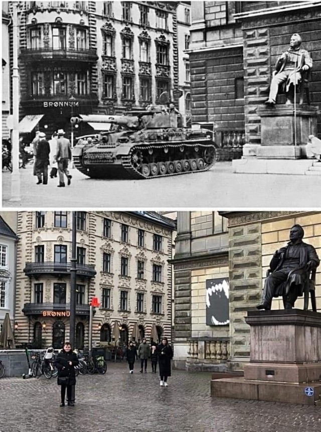 От мировой истории до истории одного человека: 19 фото «тогда и сейчас»