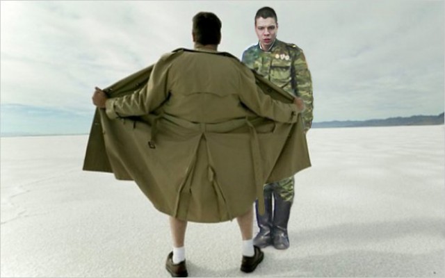 Фотожаба: удивленный рядовой