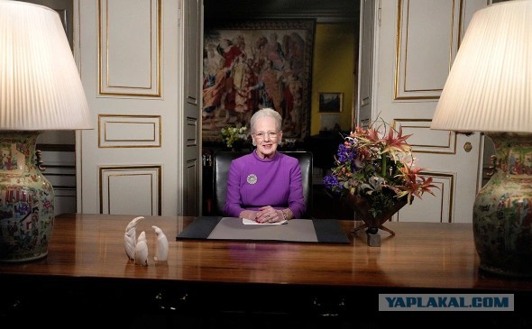 Королева Дании в новогоднем обращении объявила об отречении от престола