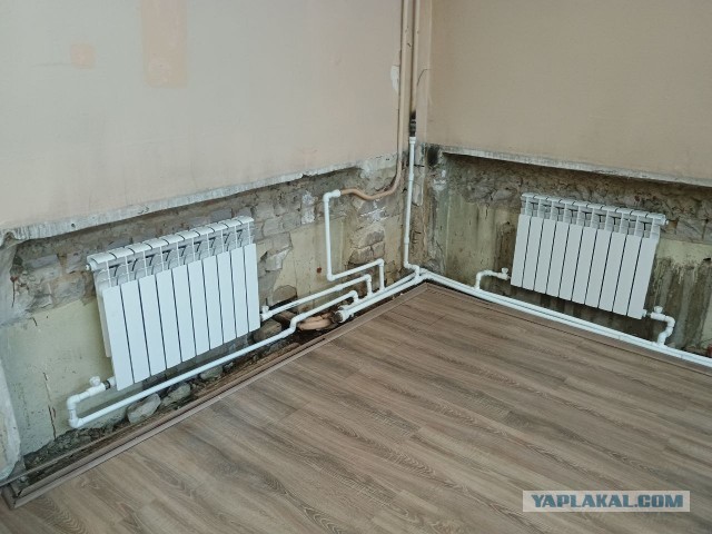 Пятница, монтаж отопления...