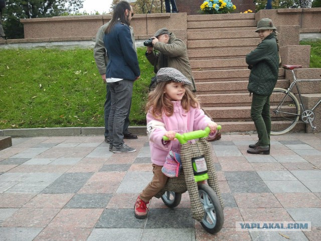 Киевский «Tweed Run» 2013