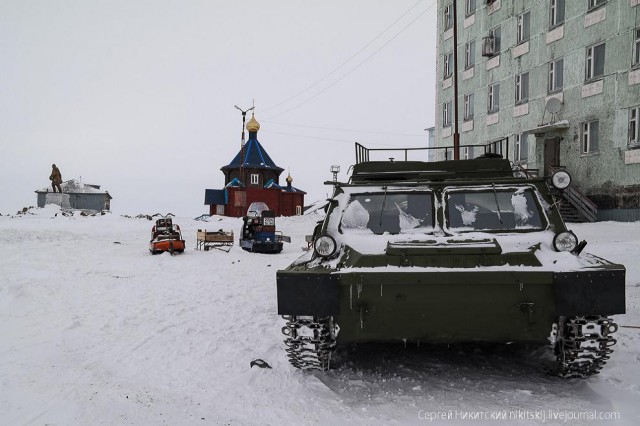 Советский транспорт в Диксоне