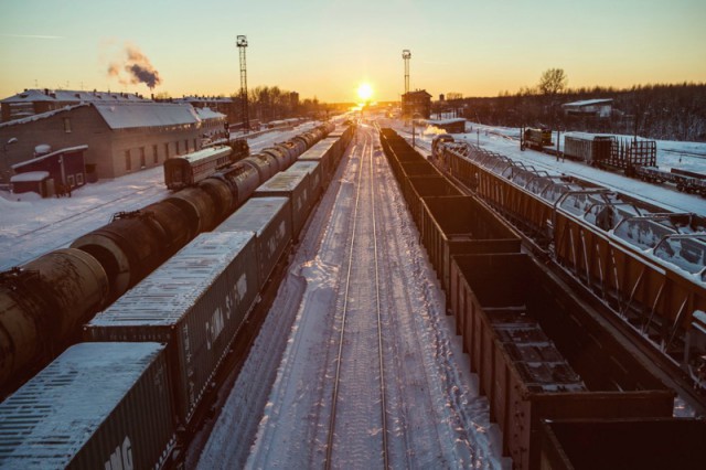 Путешествие на поезде по крайнему северу России
