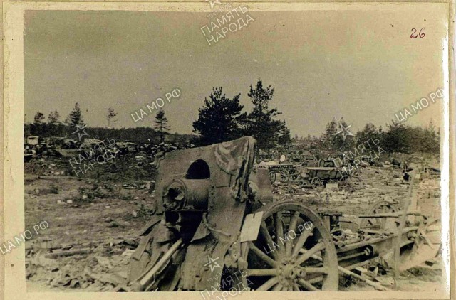 Результат работы нашей авиации (июнь 1944)