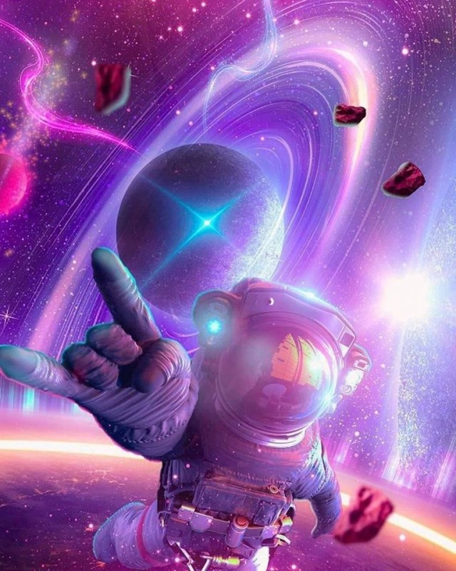 Crazy Art - C днём космонавтики!