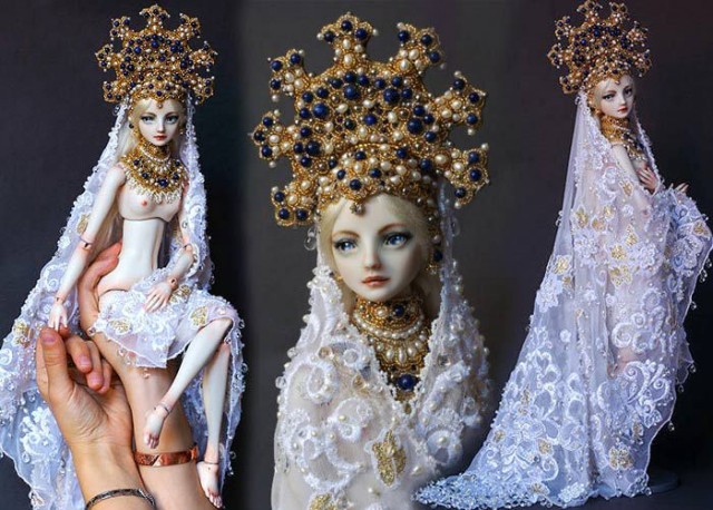 Чарующие куклы Марины Бычковой