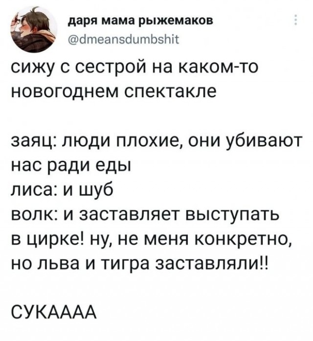 Скриншоты и комментарии из социальных сетей 28.12.22