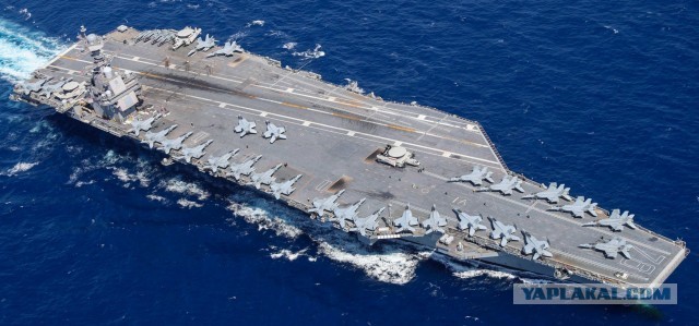 США отправили свой самый дорогой авианосец поближе к Израилю