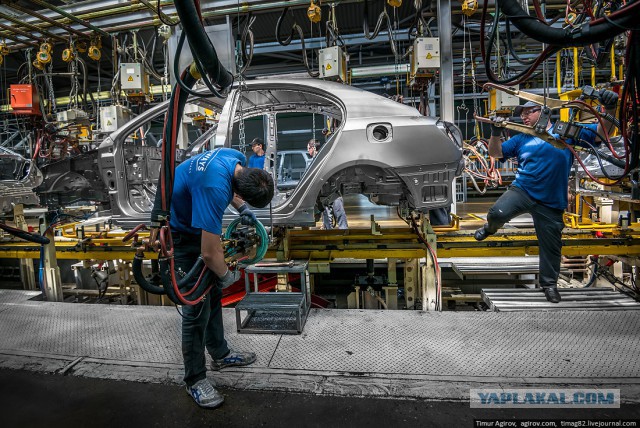Как собирают автомобили "Lifan" на заводе Derways