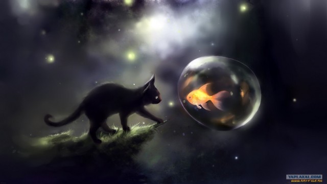 Рисованный котовторник
