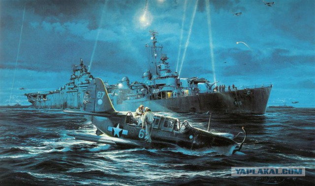 Самолеты ВМВ в рисунках