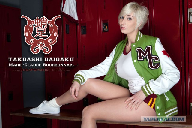 Marie Claude Bourbonnais — пышногрудый гламурный косплей