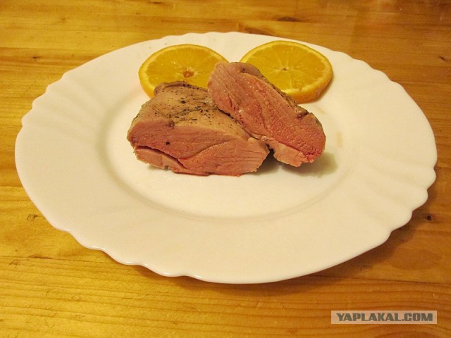 Су-вид. Утиная грудка с апельсином