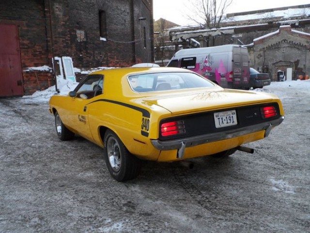 Фотоотчет о восстановлении мускул кара Plymouth Barracuda 1970 года