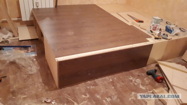 Подиум-кровать своими руками