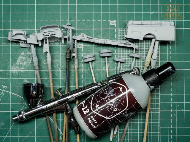 Моё хобби моделизм: АПА-50 на базе Зил-130 в масштабе 1/72