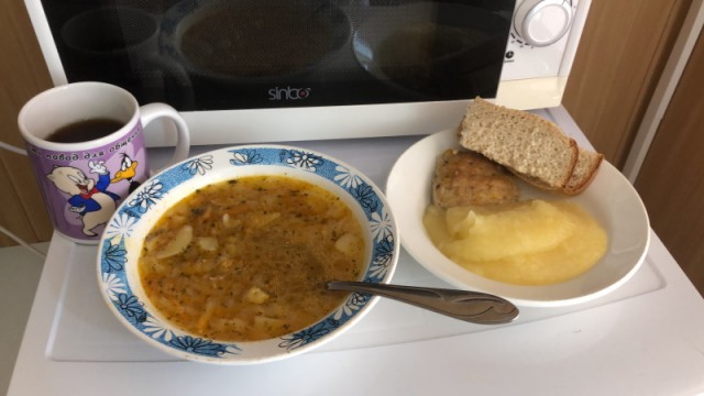 Еда в белорусской больнице. Минимум не умрёшь.