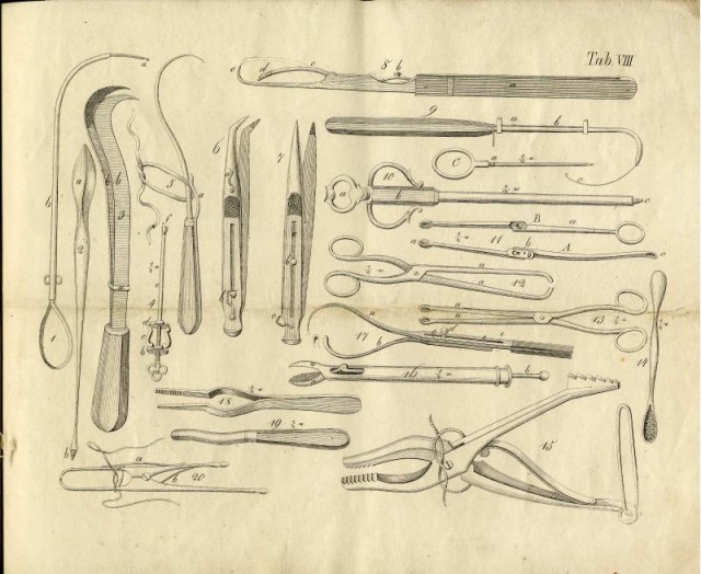 Медицинские инструменты 19 го века