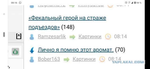 «Фекальный герой на страже подъездов»