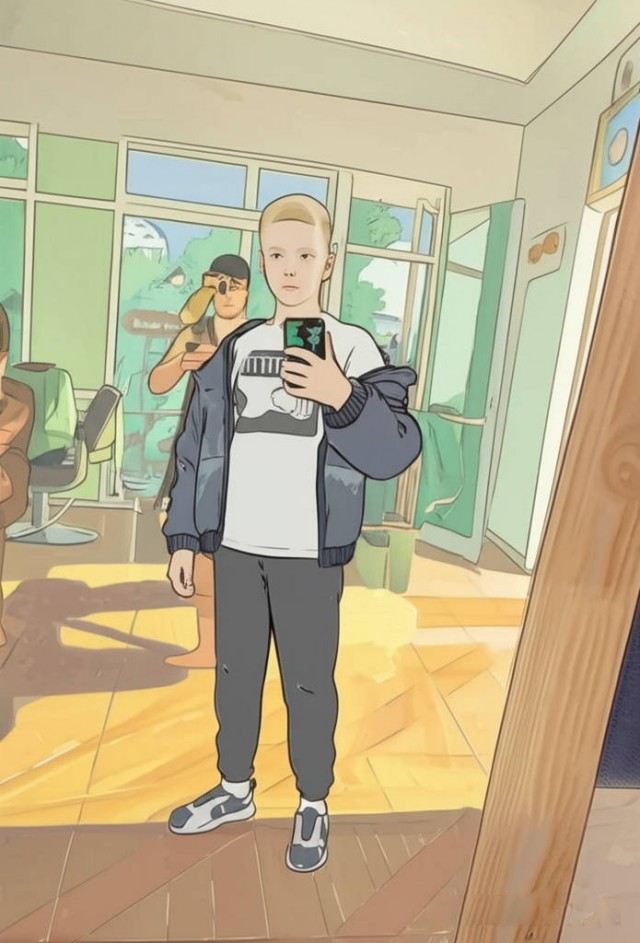 Однажды на ЯПе. Фотожаба ИИ.