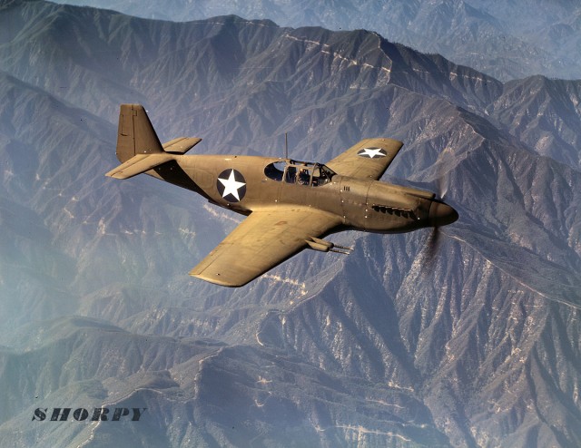 Истребитель Mustang P-51. Убийца "Мессеров"