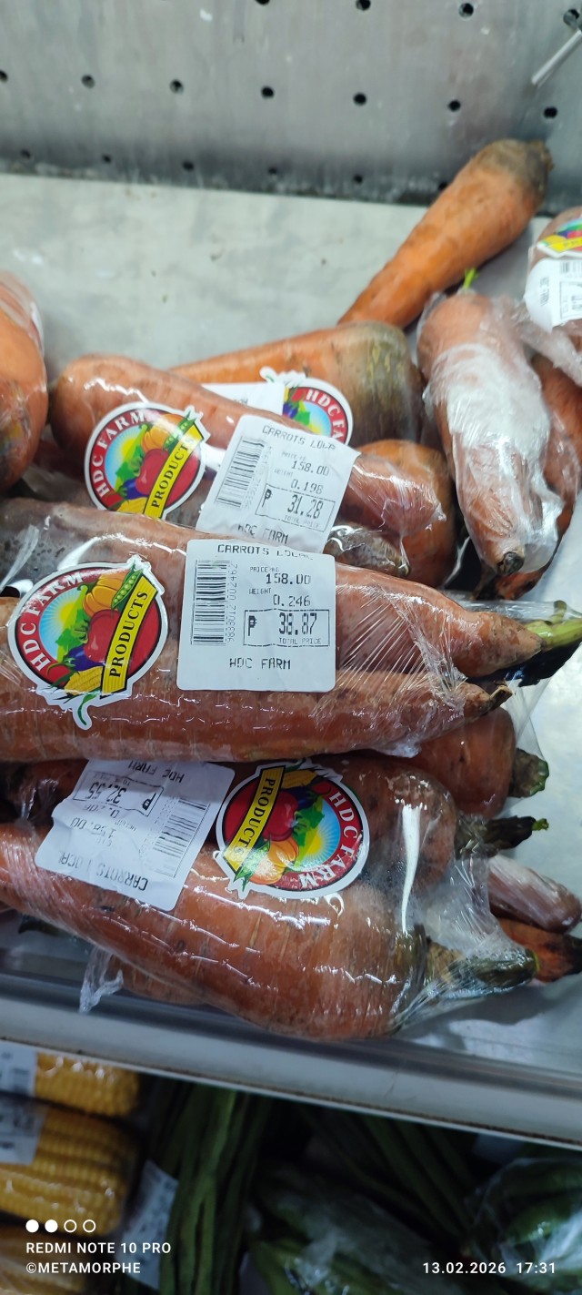 Продуктовая корзина на 2000 рублей в Китае