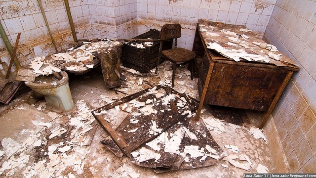 Бомбоубежище заброшенного института