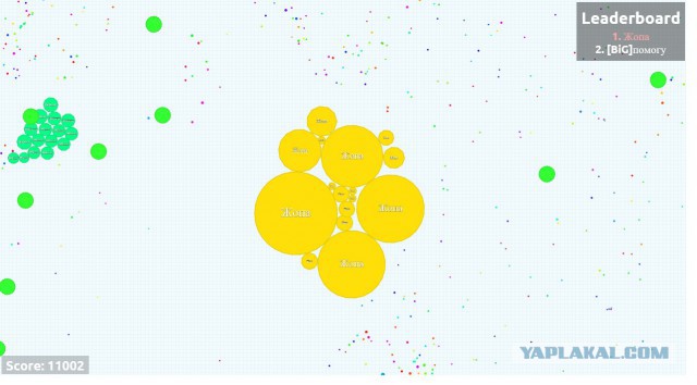 Симулятор жизни: agar.io